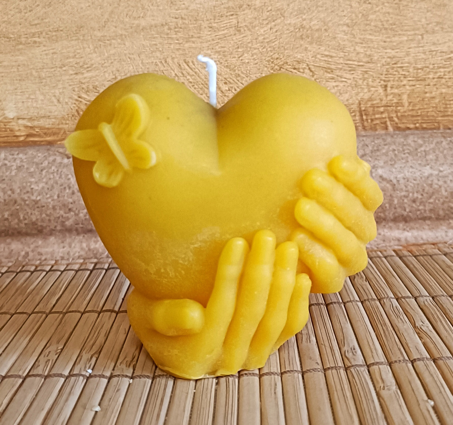 Vela "Corazón y Manos" (120g)
